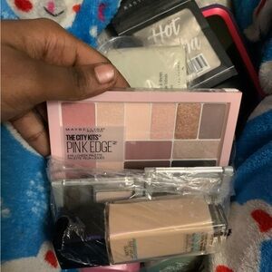 Maybelline Eyeshadows and foundation